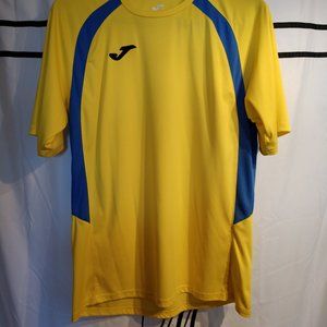 Joma S/S Soccer Jersey with Crewneck Collar (XL)